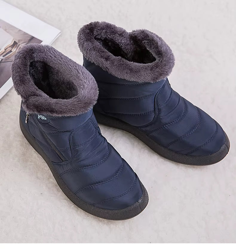 Boots fourrées femme imperméable