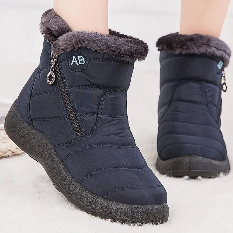 Boots hiver femme imperméable