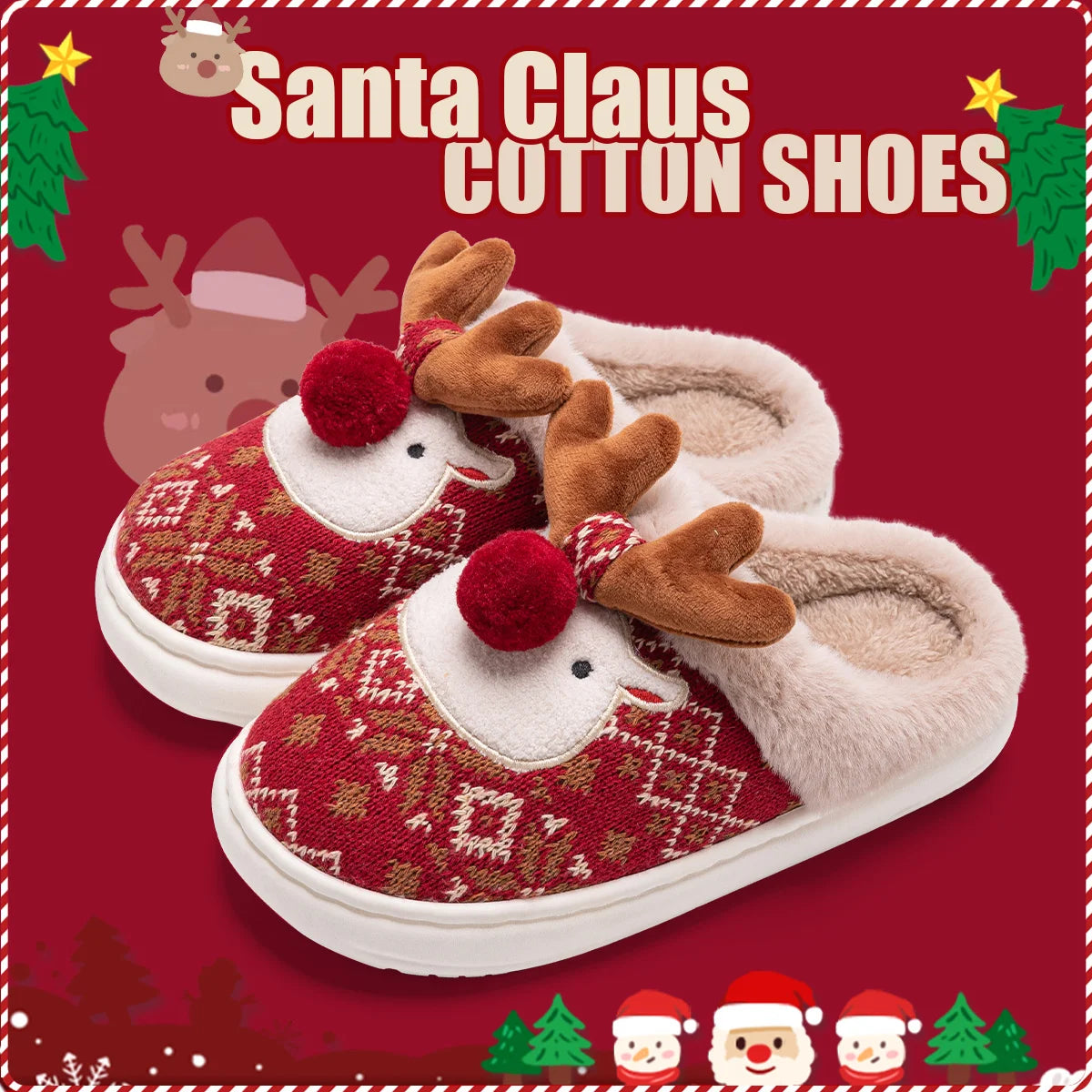 Chausson Renne de Noël