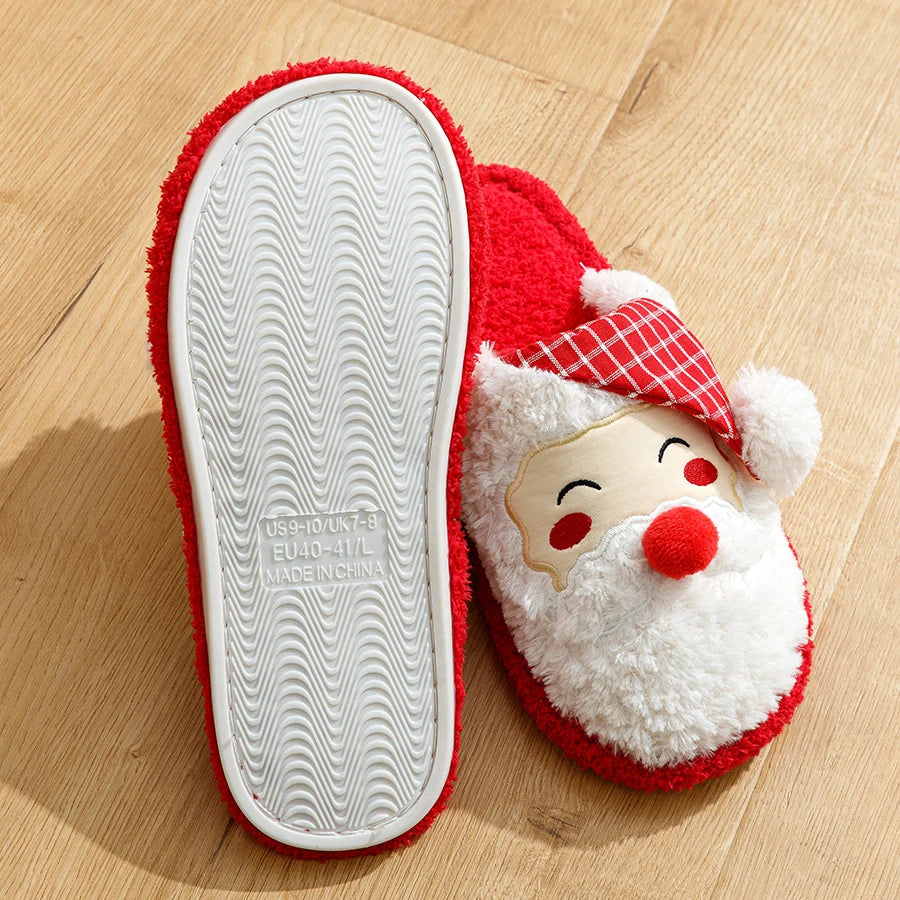 pantoufles Père Noël semelle