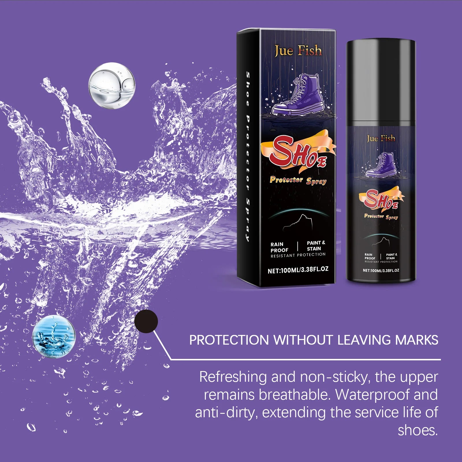Spray imperméable pour chaussures