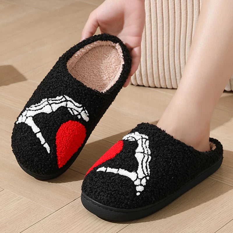 chaussons coeur pour halloween