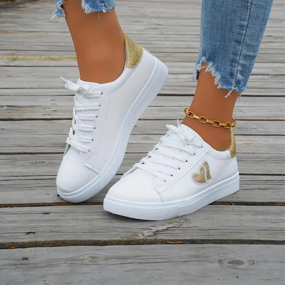 baskets blanche femme tendance