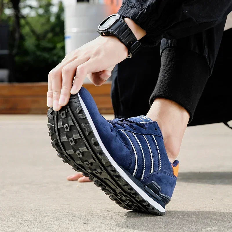baskets pour homme couleur bleu