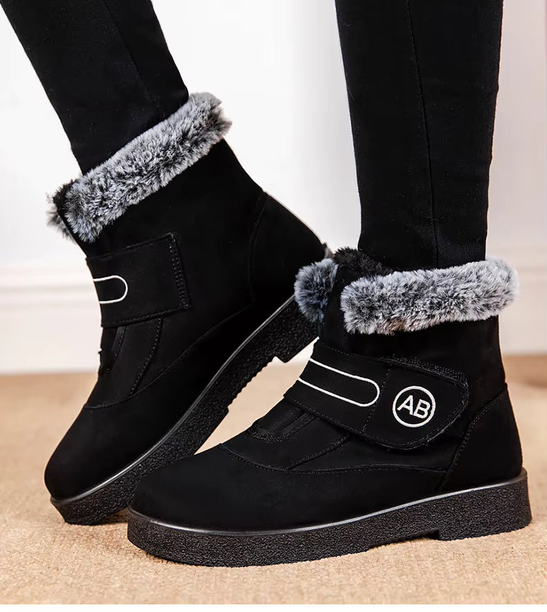 bottines-chaudes-femmes-hiver-noir