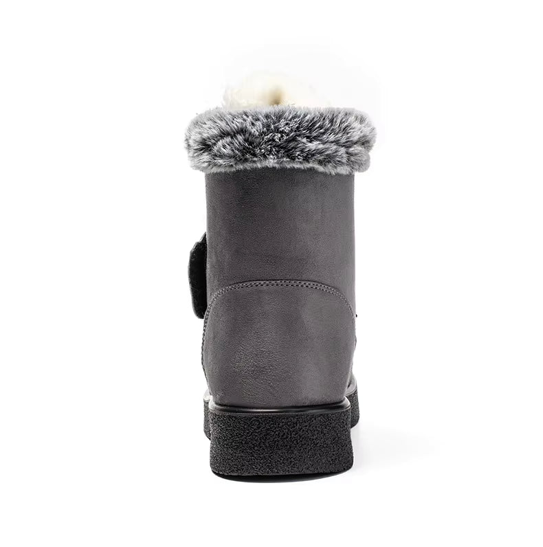 bottines-femmes-chaudes-grise