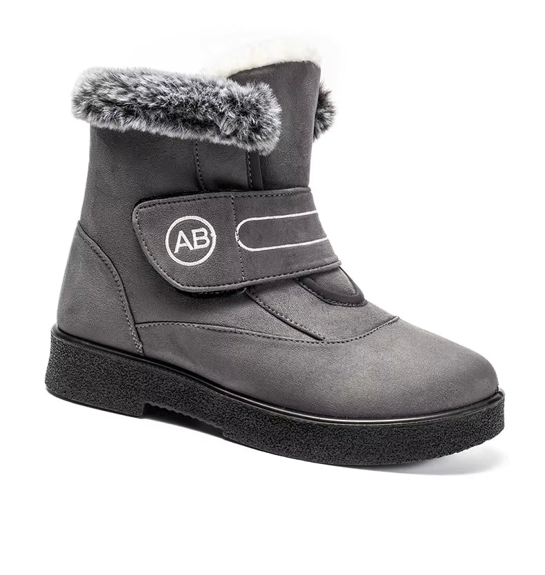 bottines-femmes-hiver-gris