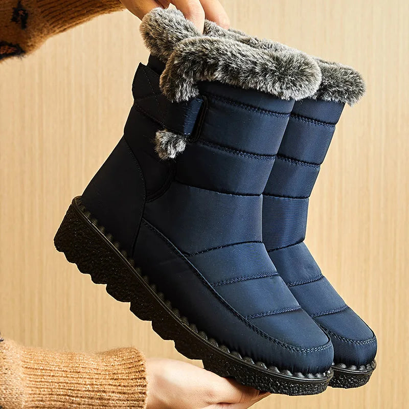 bottines-neige-femme-bleu-marine
