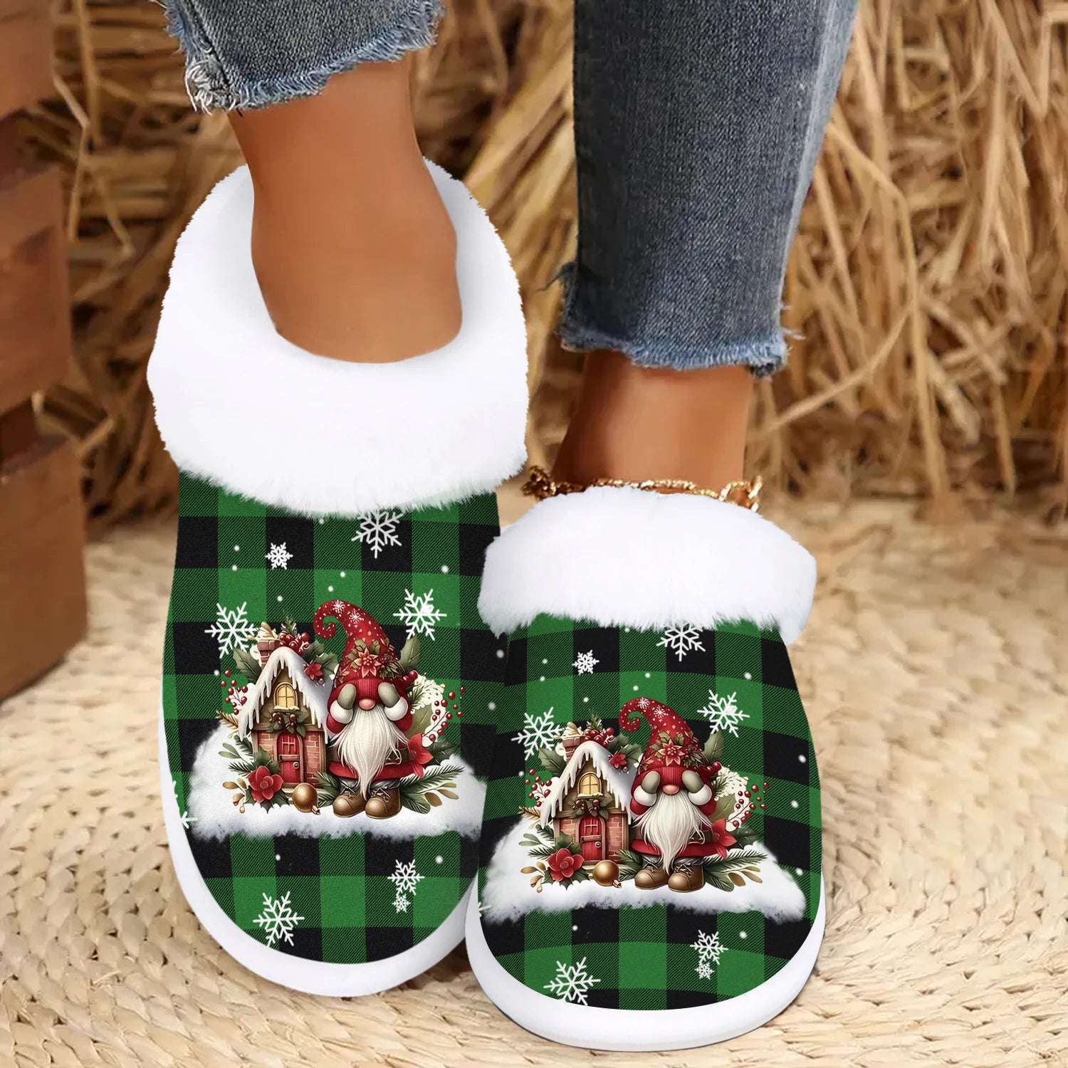 chausson lutin noel