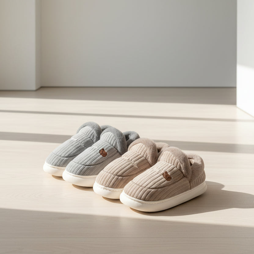 chaussons memoire de forme