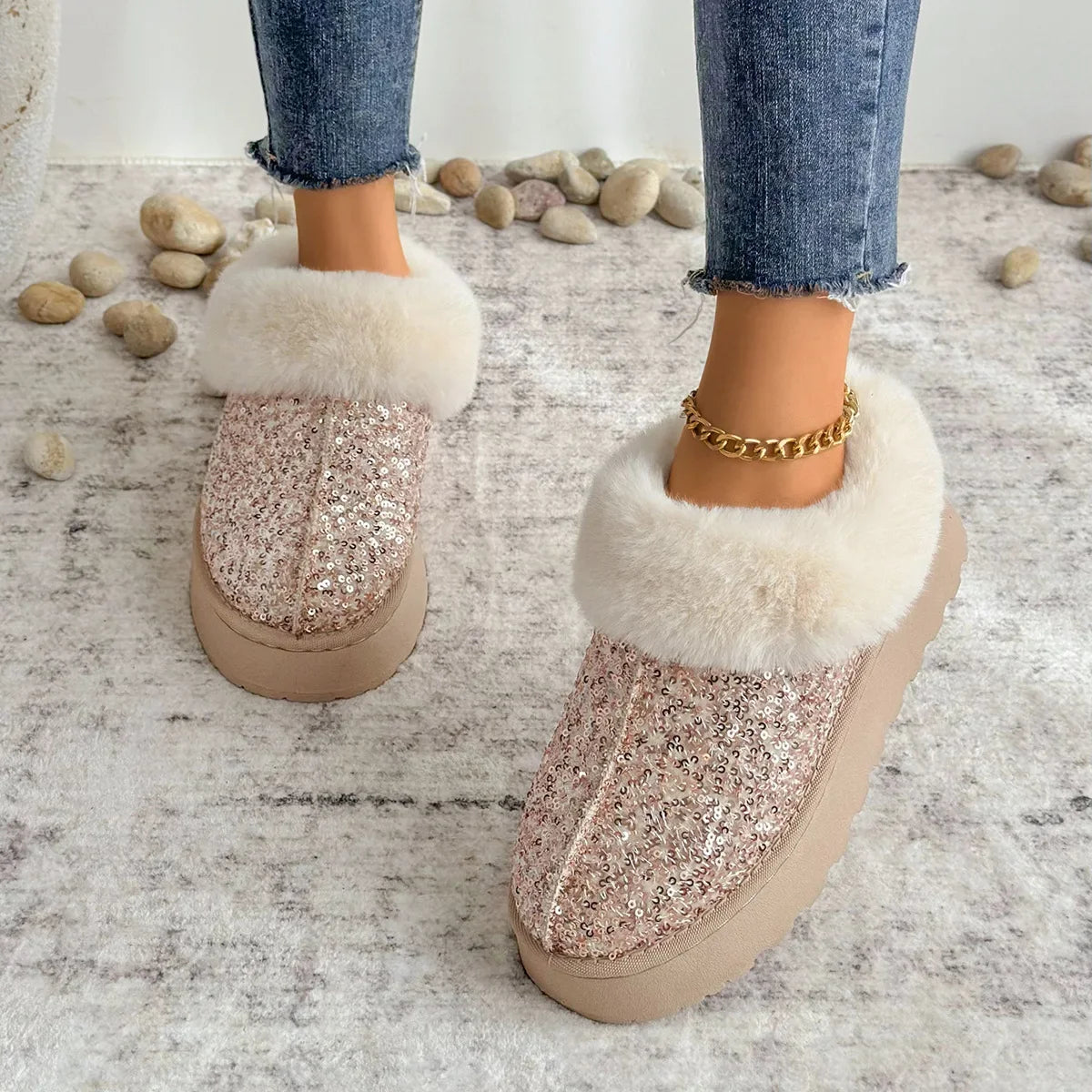 chaussons femme tendance