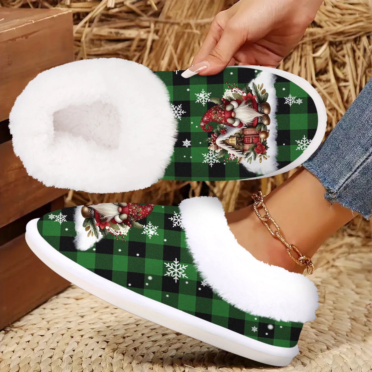 chaussons noel
