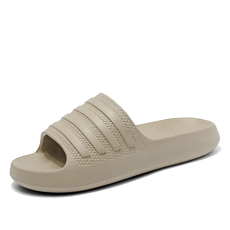 claquette beige homme