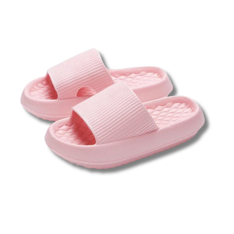 claquette femme rose