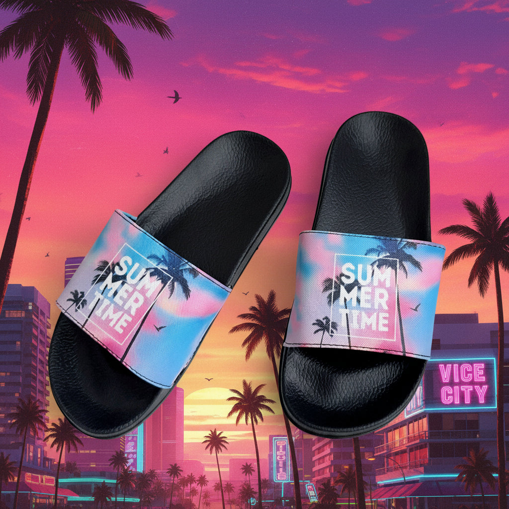 claquette au style et couleurs de gta 6