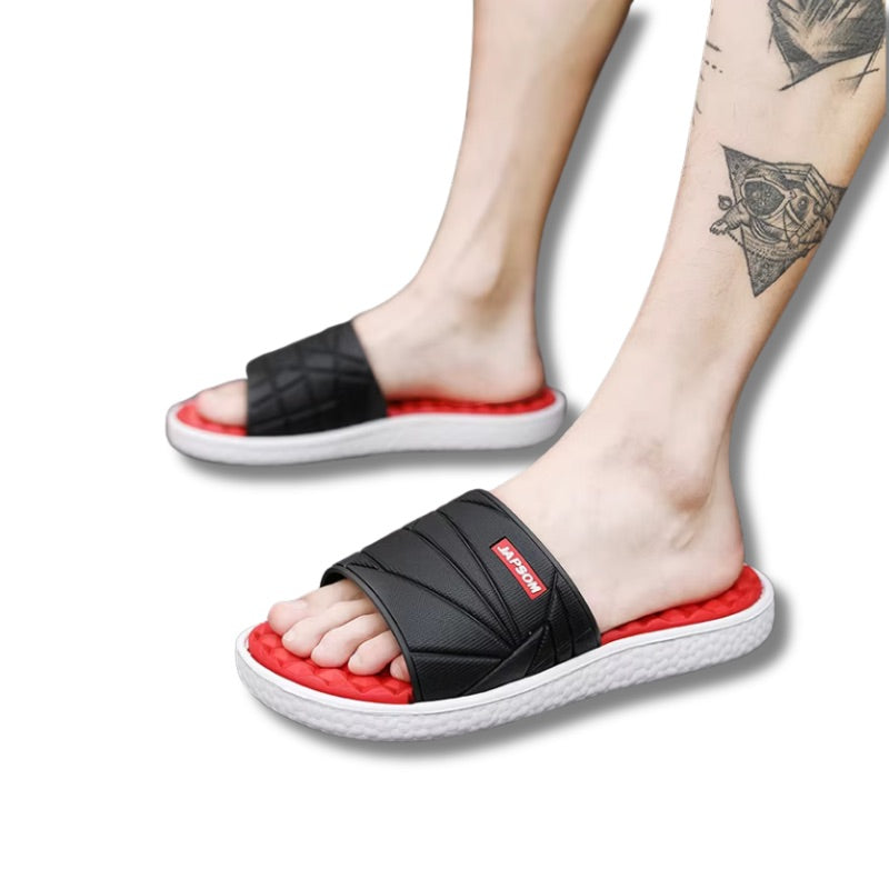 claquette homme grande taille