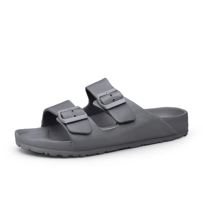 claquette pied large homme