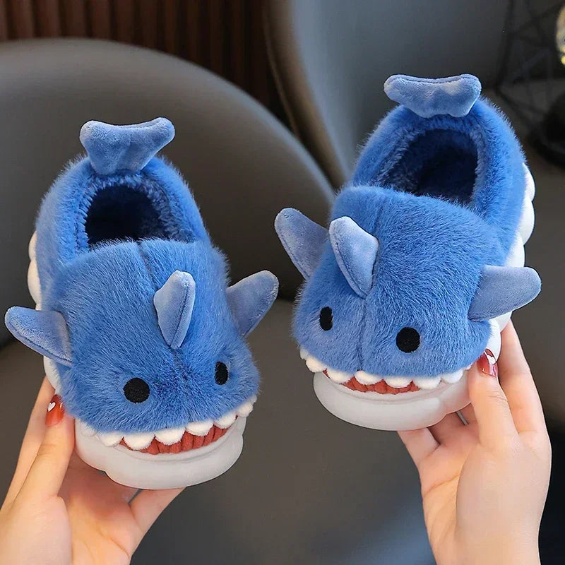 Chausson requin bleu pour enfant