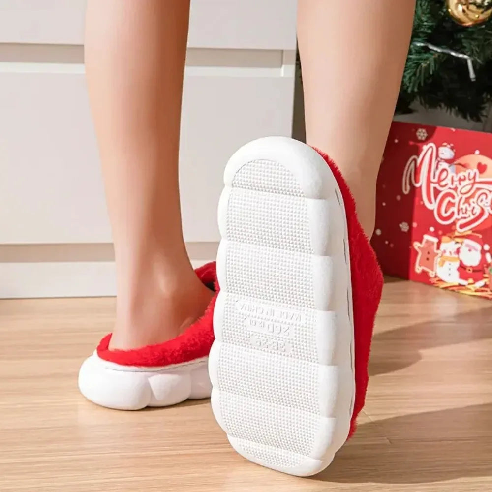 pantoufle de noel