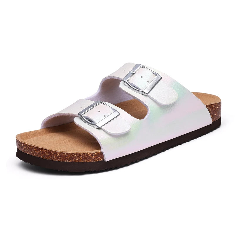 sandale-confortable-femme-blanc-bride-reglable