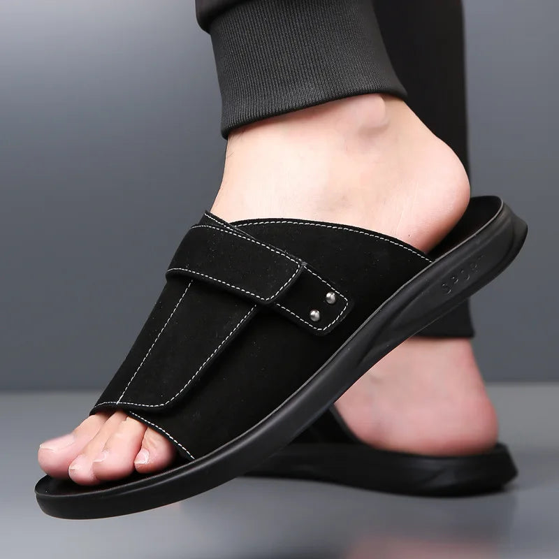 sandales noir pour homme
