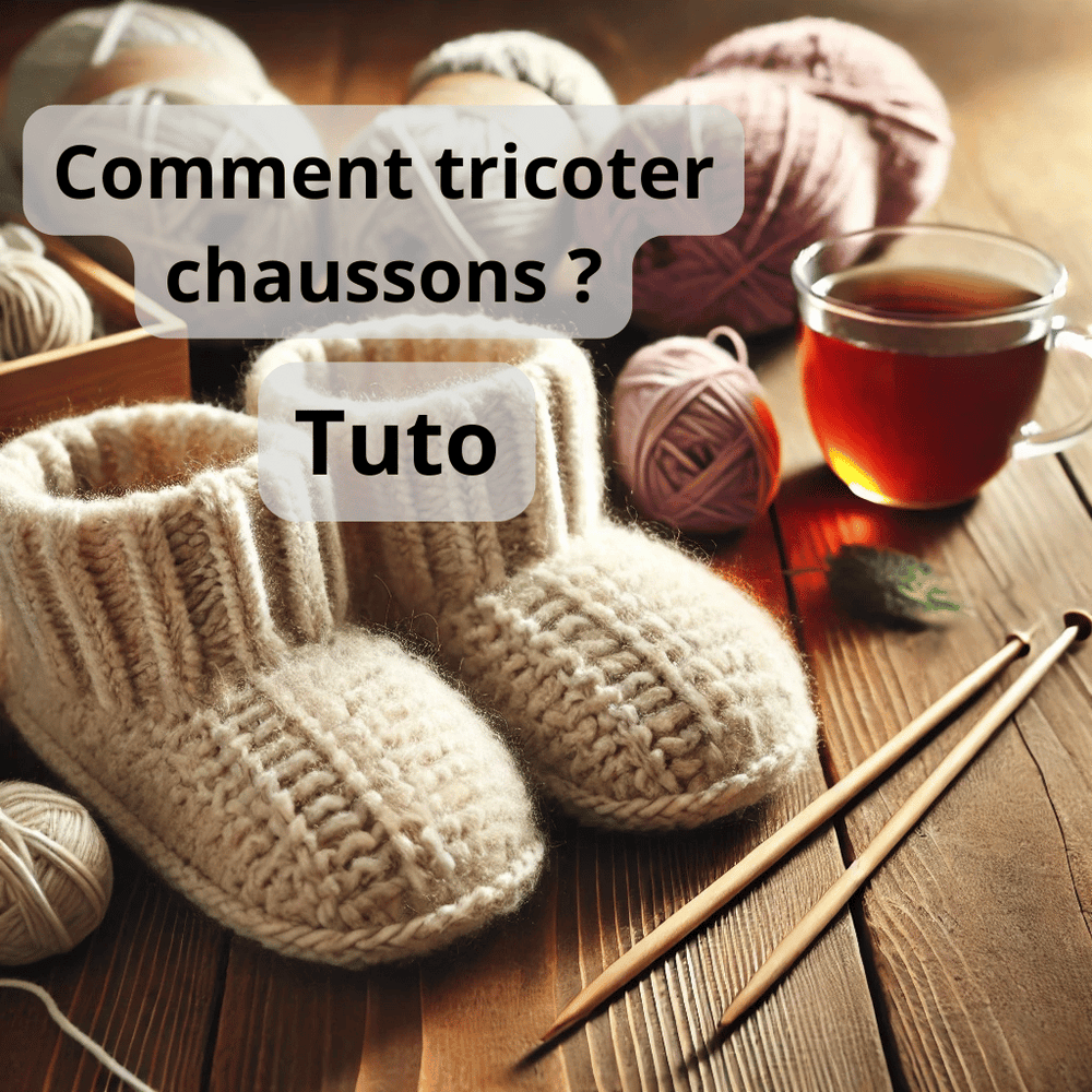 Comment Tricoter des Chaussons : Tutoriel Détaillé pour un Résultat Confortable