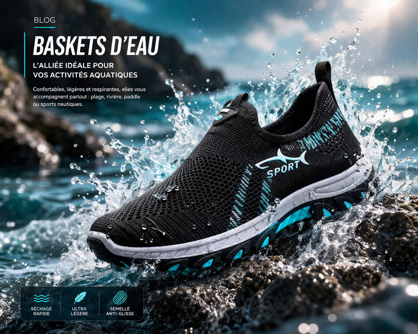 chaussure aquatique
