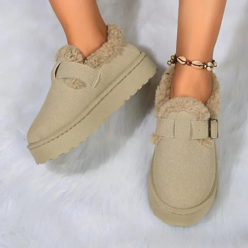 Chaussons Femme Haut de Gamme kaki