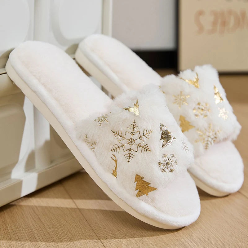 Claquettes de Noel Femme 