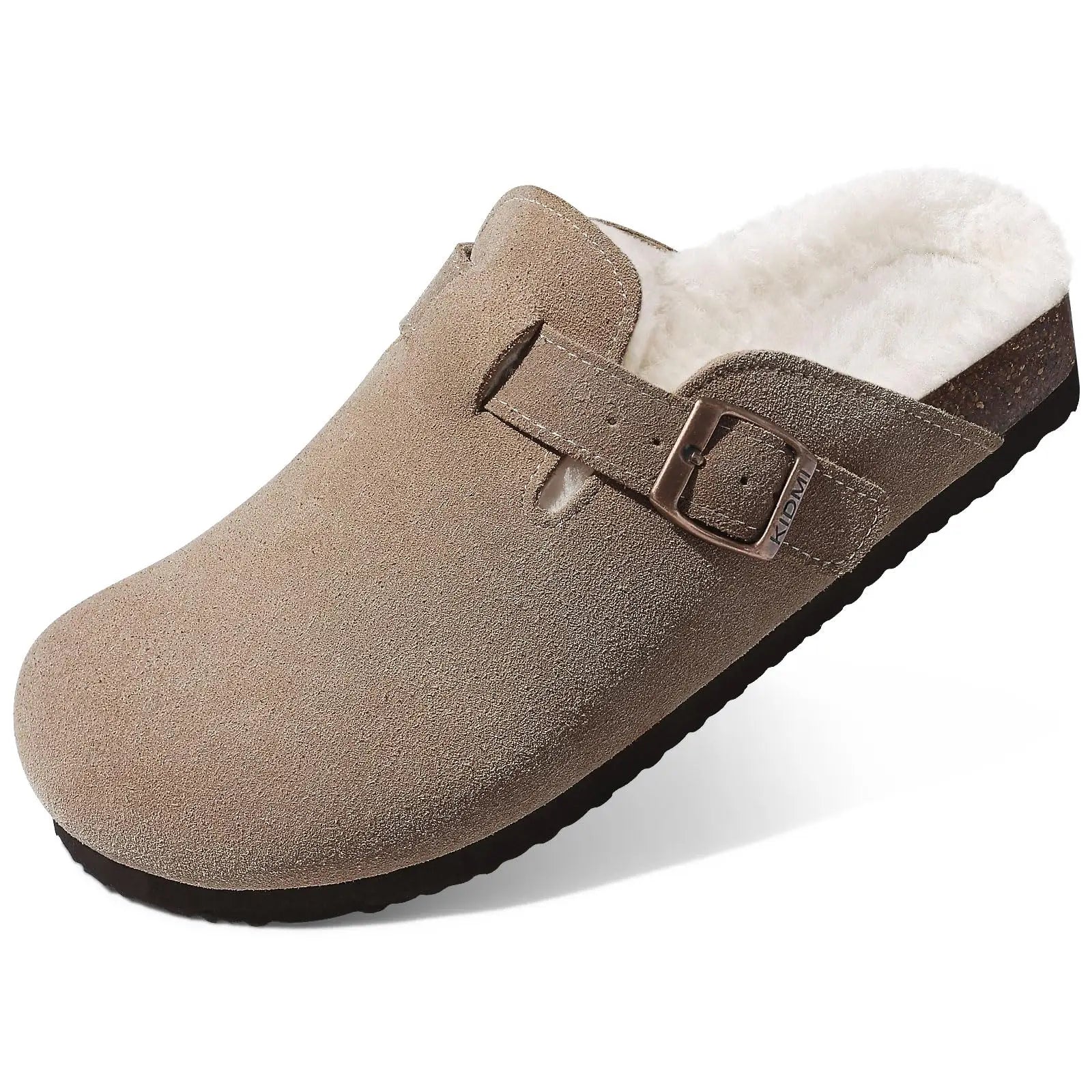 mules sabot beige unisexe
