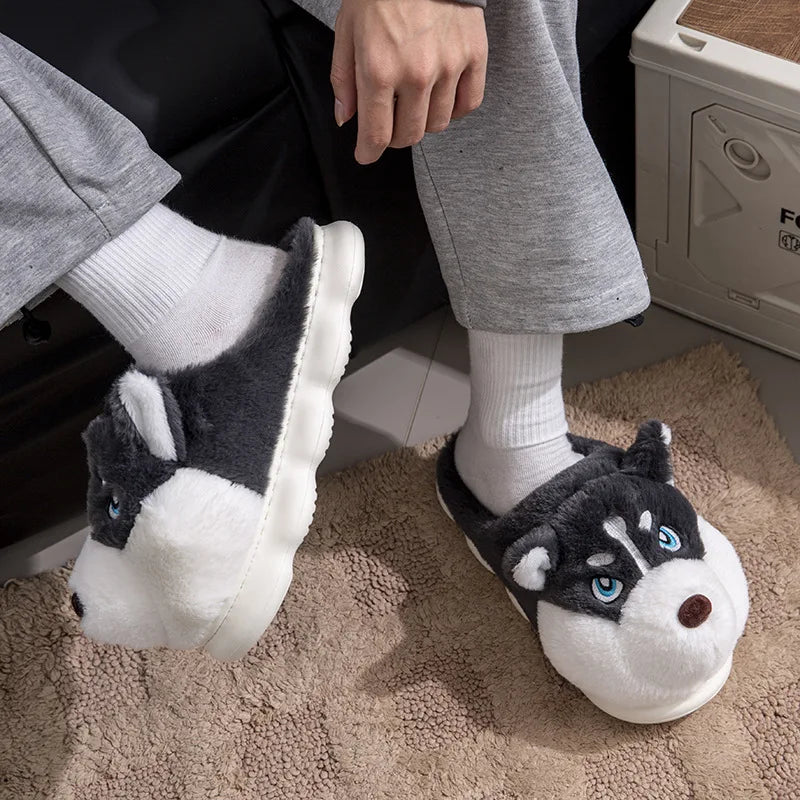 pantoufle en peluche