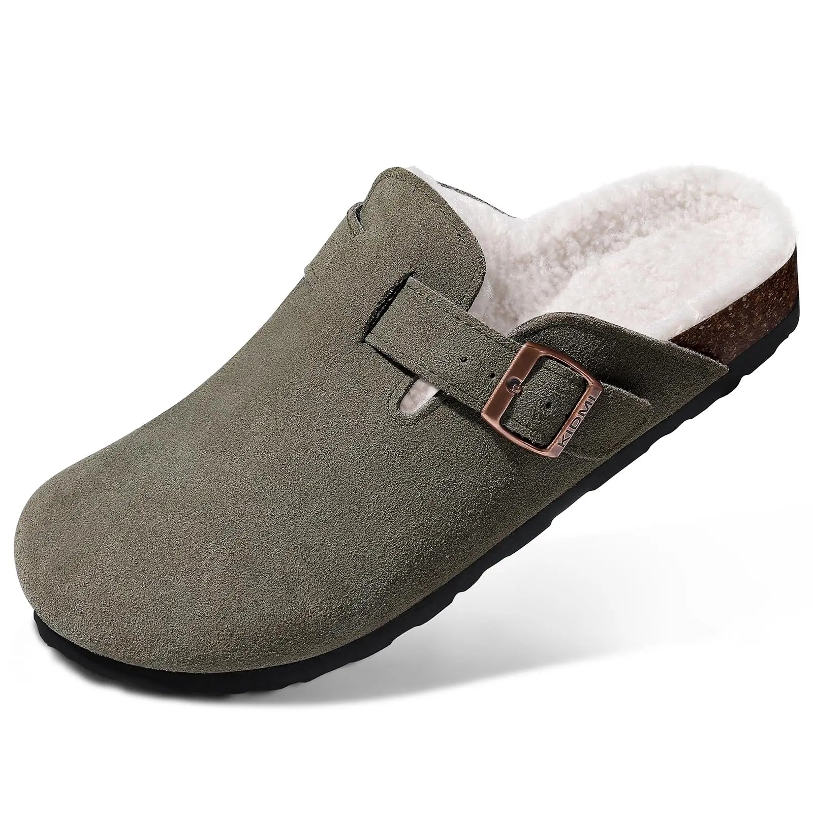 sabot mules vert unisexe