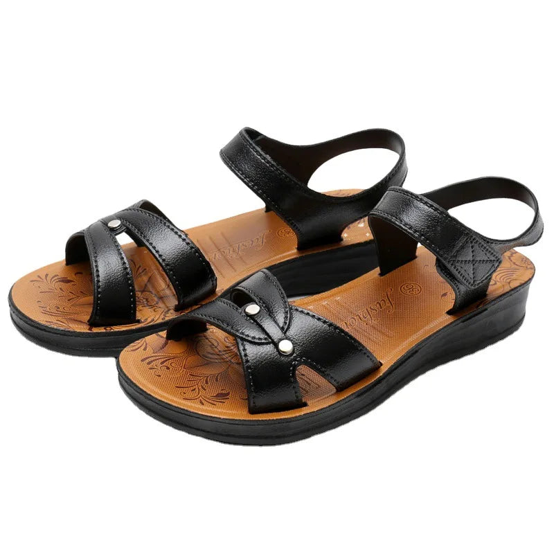 Sandales en Cuir pour Femme