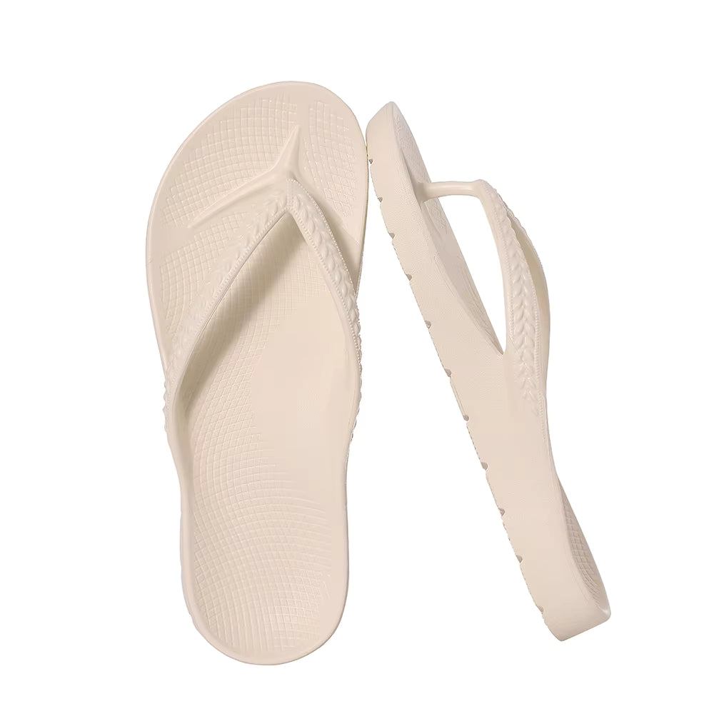 tong beige pour femme