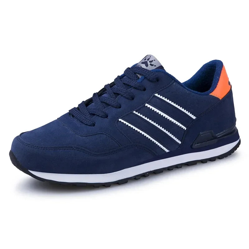 baskets homme légères bleu - Claquette shop