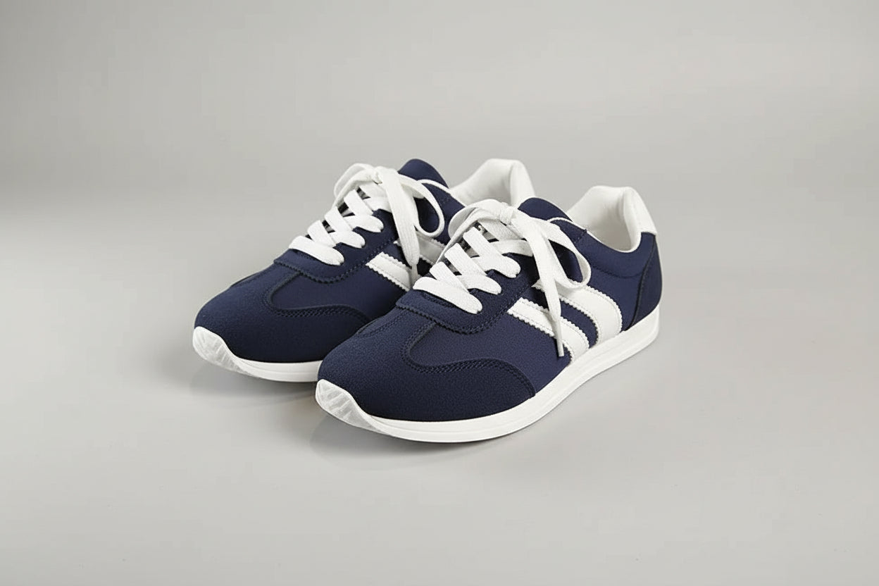 baskets de sport pour femme bleu