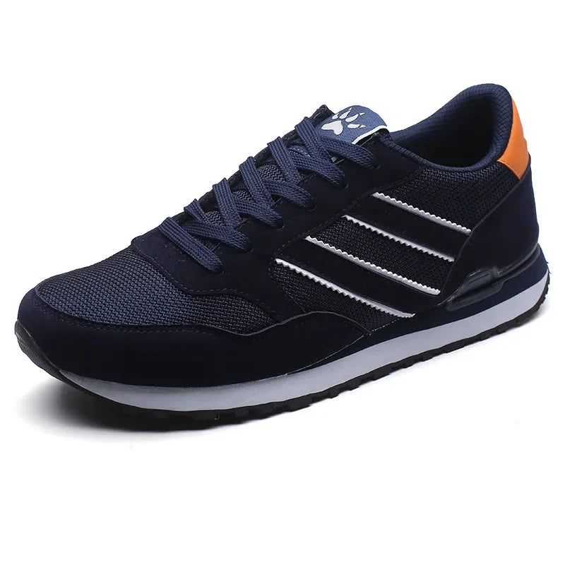 baskets homme légères mesh bleu - Claquette shop