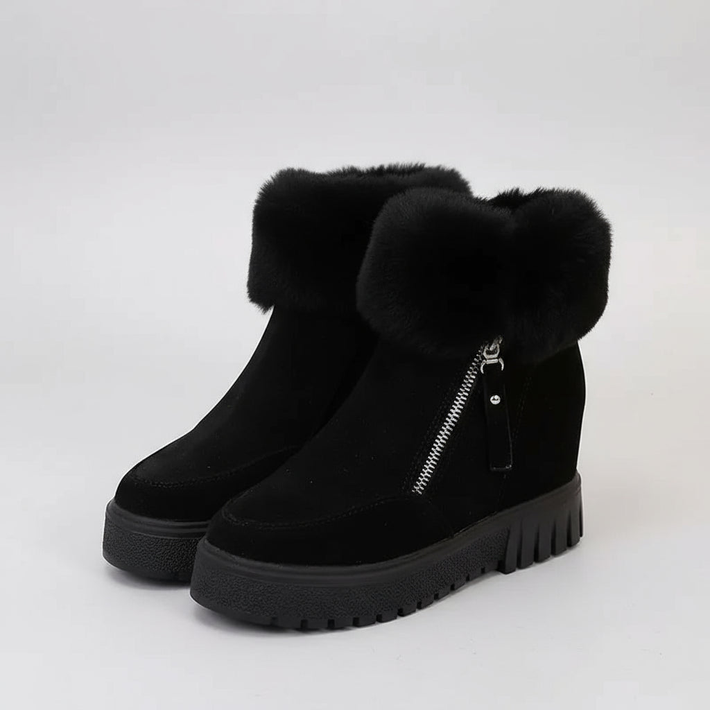 boots-fourrure-femme-noir