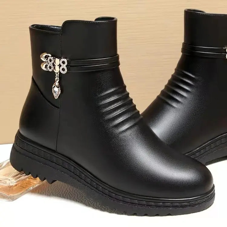 boots noir pour femme 