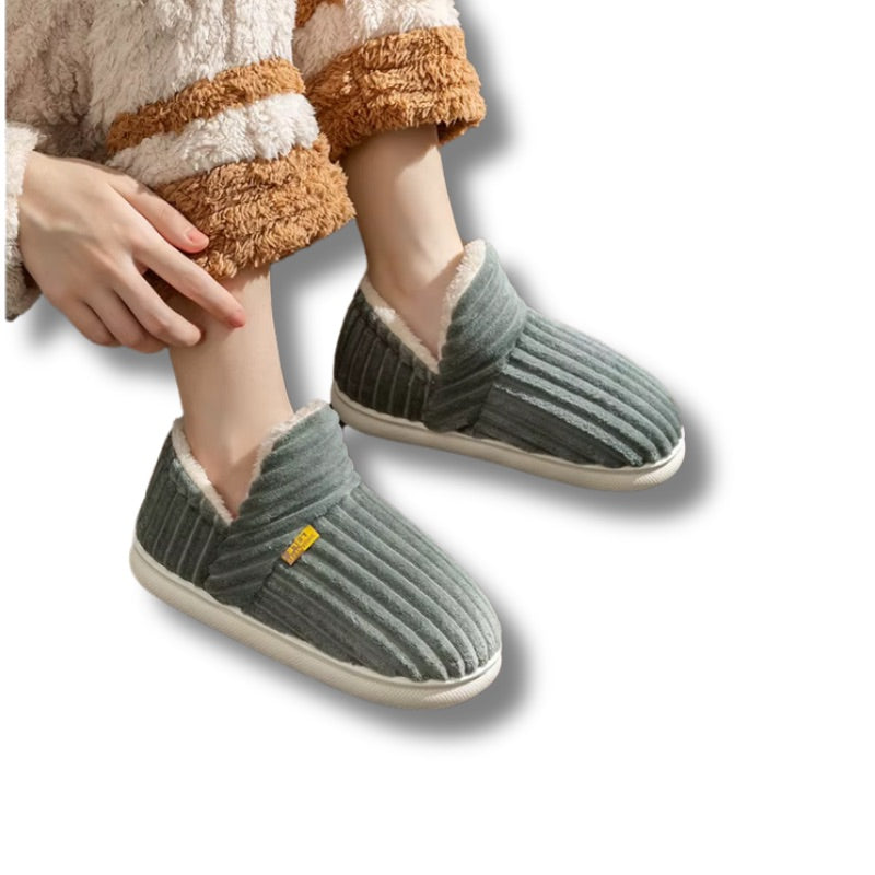 Bottine chausson femme