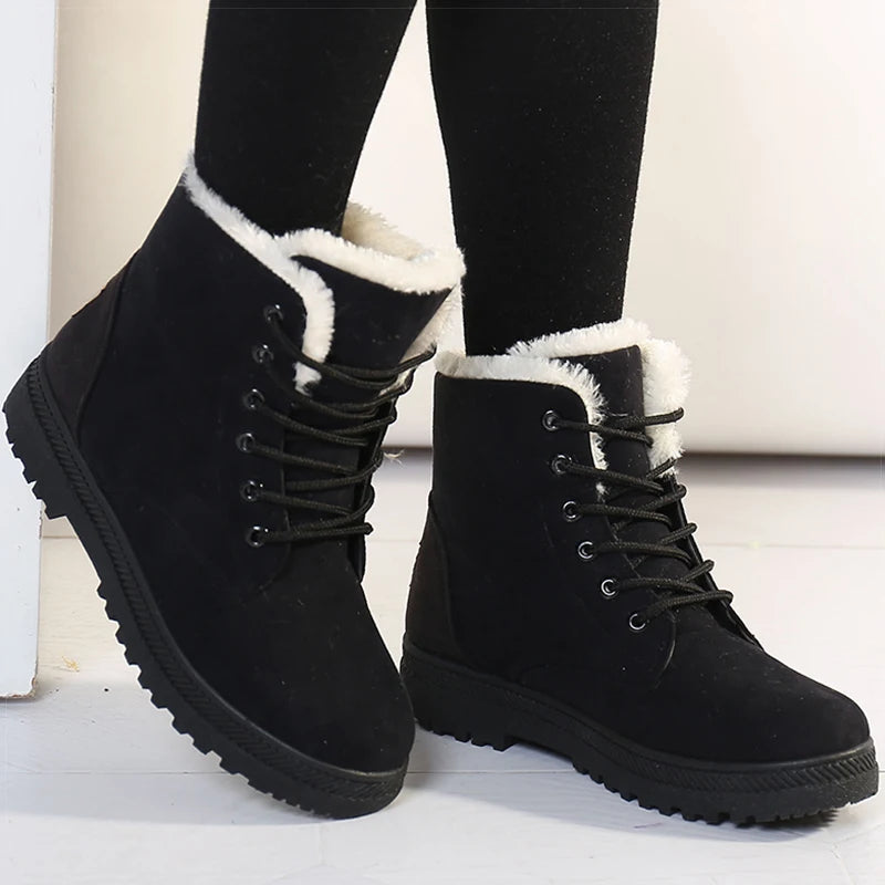 bottines a lacet femme