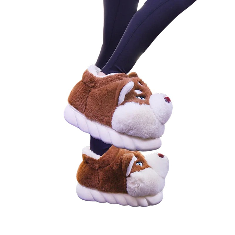 Chausson en forme de chien