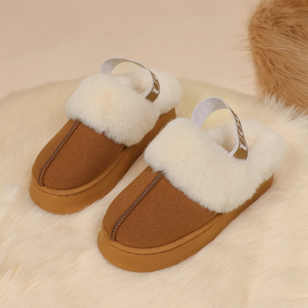 chaussons-confortable-femme-hiver
