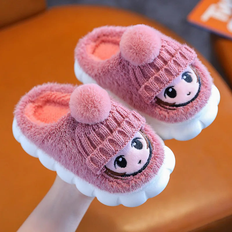 chaussons pour enfants rose