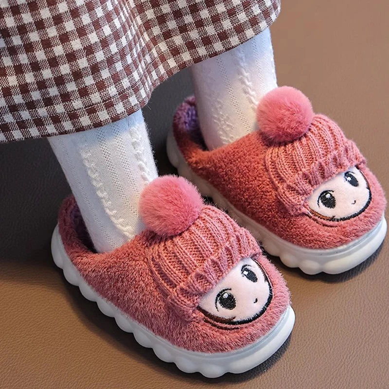 chaussons pour enfants rose