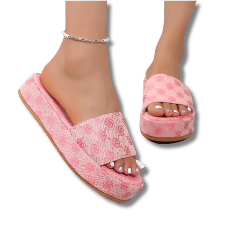 claquette femme semelle epaisse 
