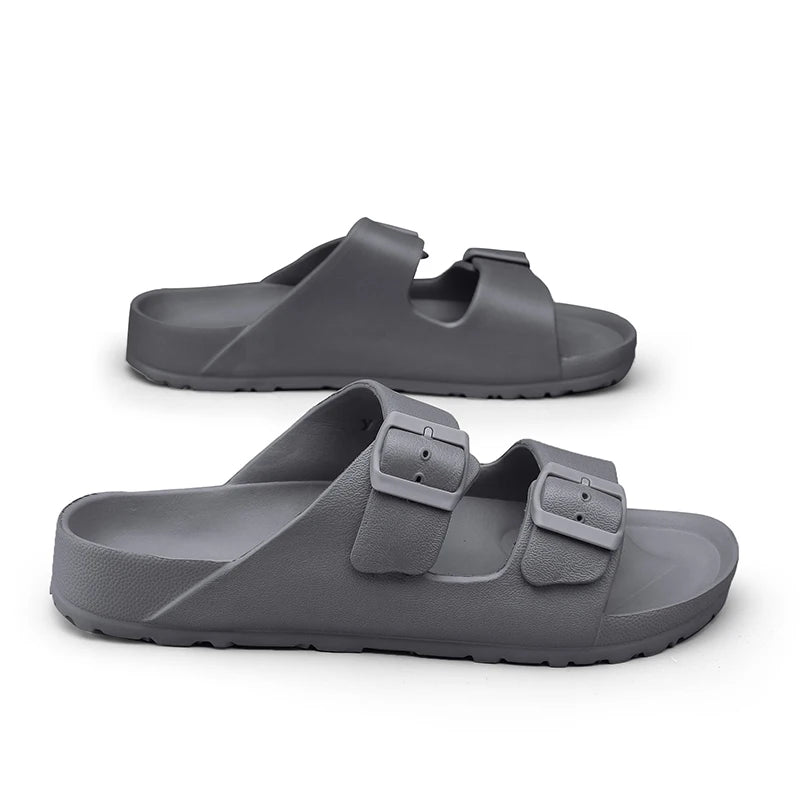 claquette pied large homme