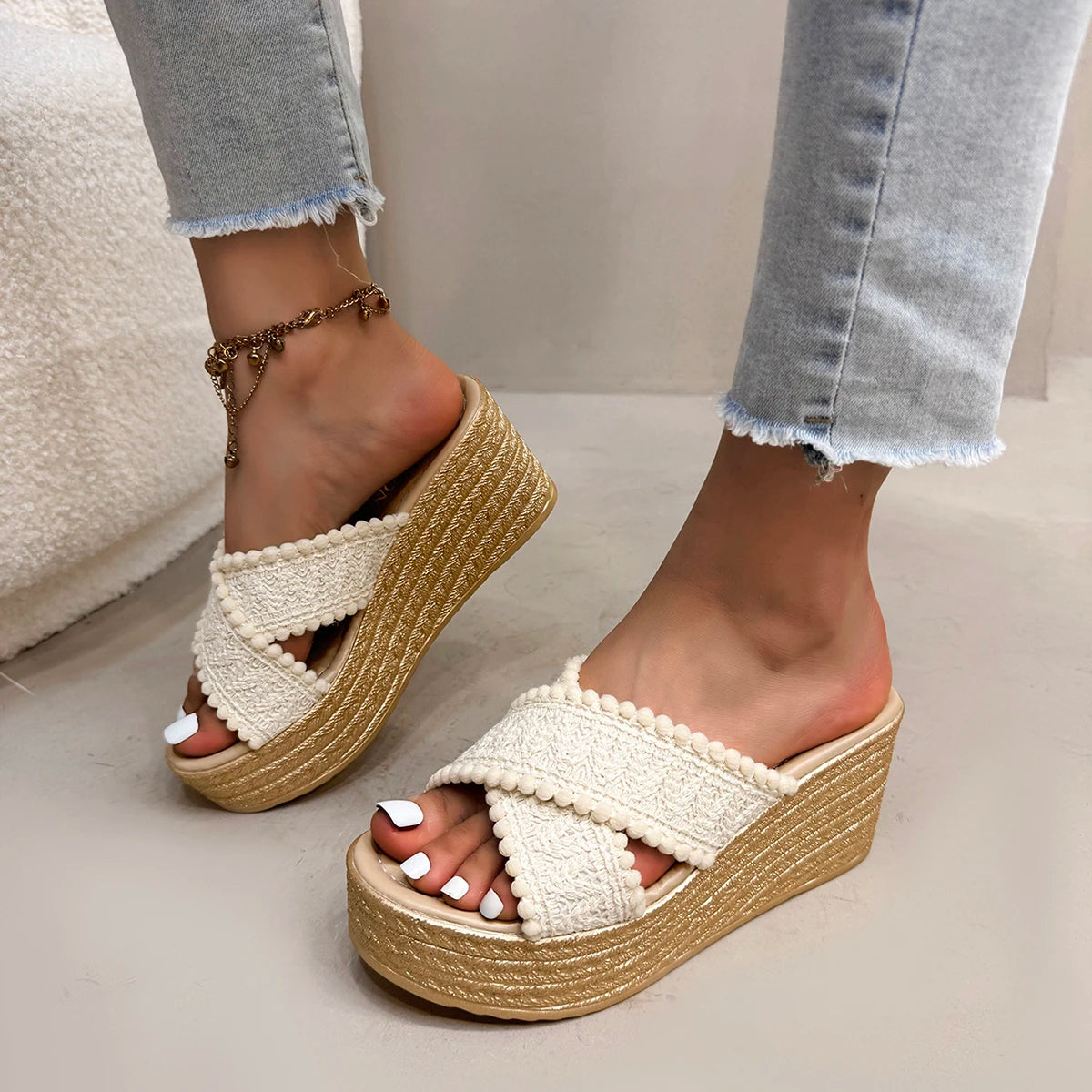 Claquettes Femme Été Confort Style Claquette-shop