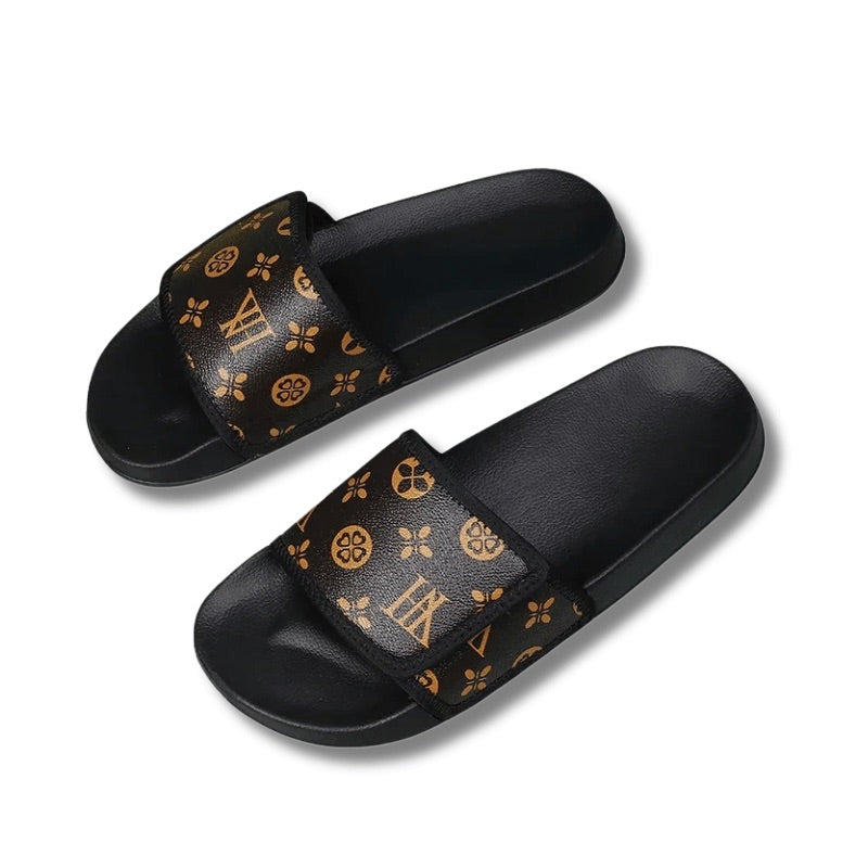 claquettes homme luxe