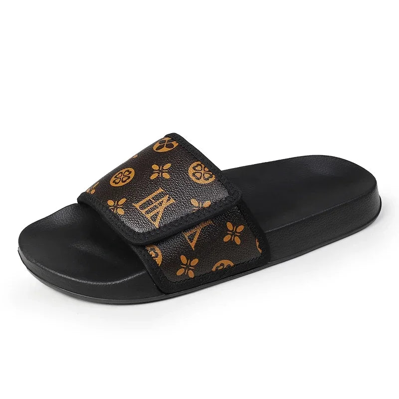 claquettes homme luxe
